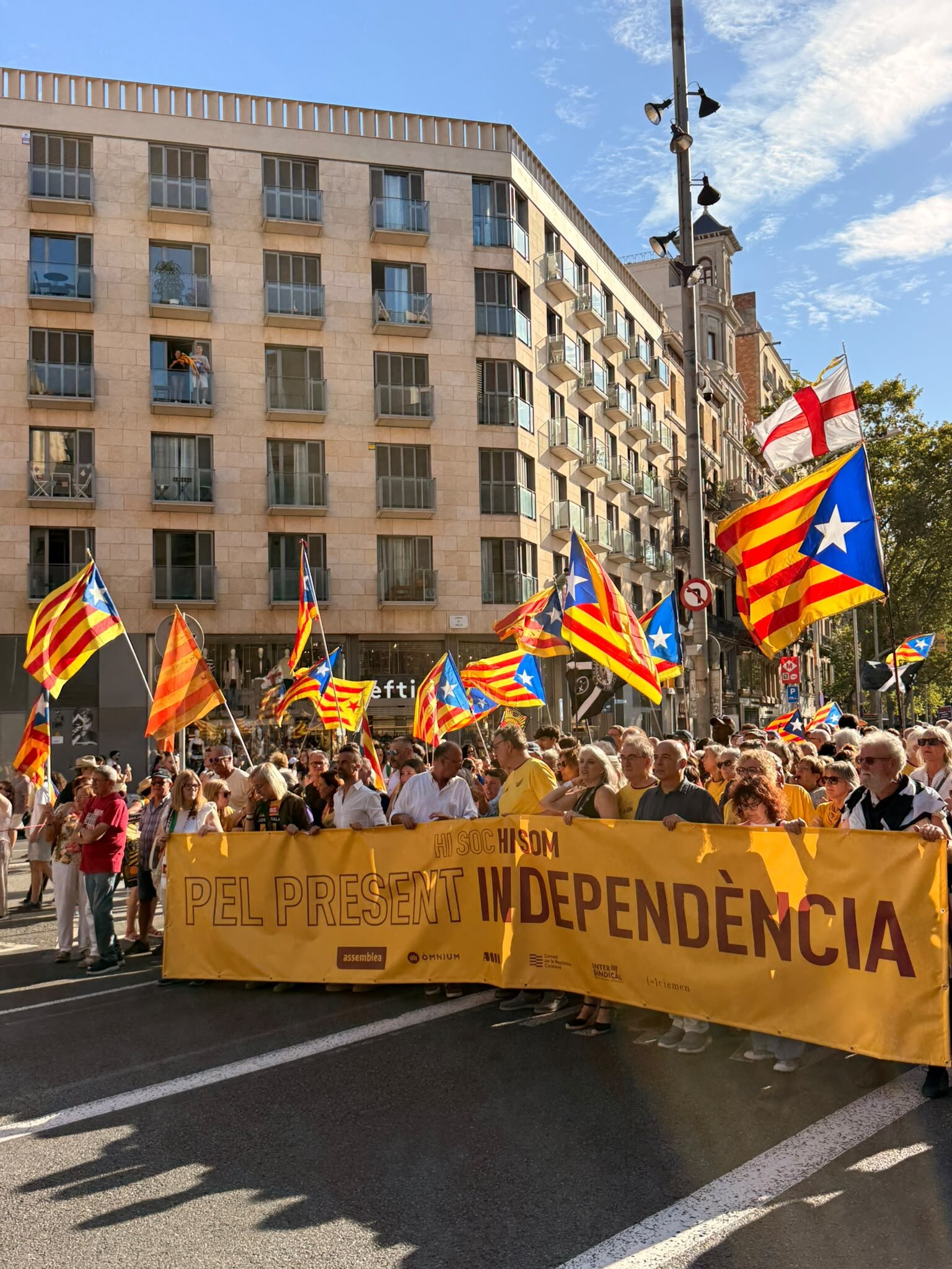 L’AMI reivindica la unitat de l’independentisme durant la Diada Nacional de Catalunya